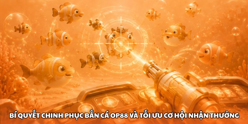 Bí quyết chinh phục bắn cá OP88 và tối ưu cơ hội nhận thưởng