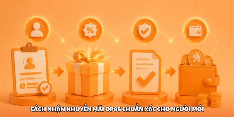 Cách nhận khuyến mãi OP88 chuẩn xác cho người mới