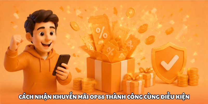 Cách nhận khuyến mãi OP88 thành công cùng điều kiện