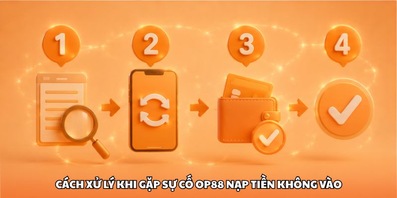 Cách xử lý khi gặp sự cố OP88 nạp tiền không vào