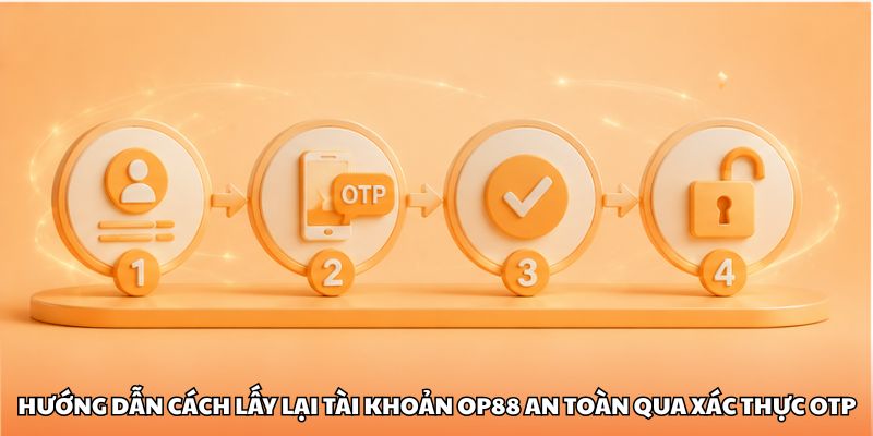 Hướng dẫn cách lấy lại tài khoản OP88 an toàn qua xác thực OTP