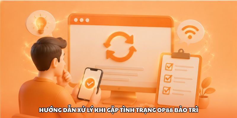 Hướng dẫn xử lý khi gặp tình trạng OP88 bảo trì