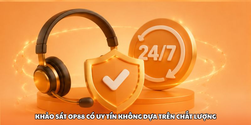 Khảo sát OP88 có uy tín không dựa trên chất lượng