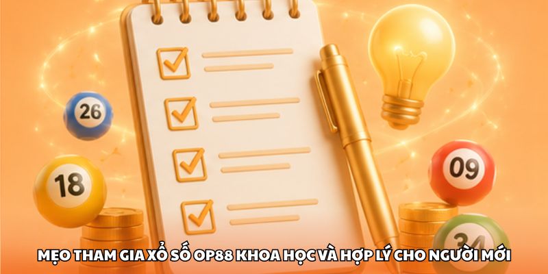Mẹo tham gia xổ số OP88 khoa học và hợp lý cho người mới
