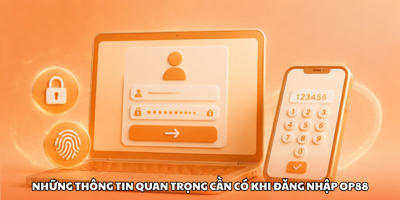 Những thông tin quan trọng cần có khi đăng nhập OP88
