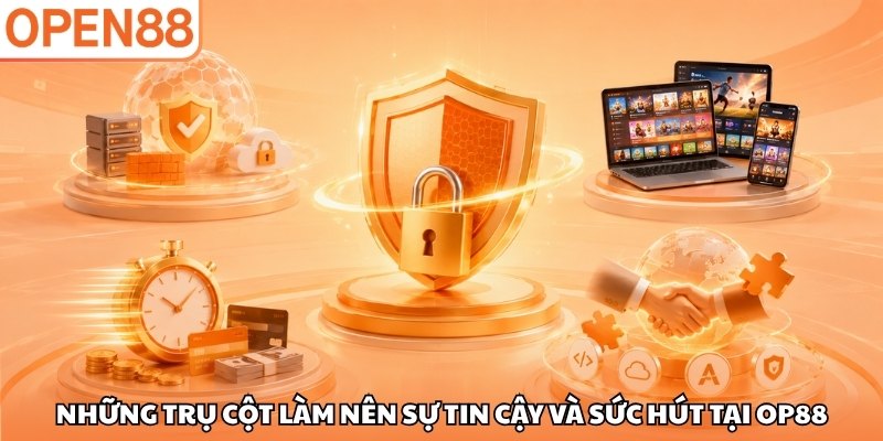 Những trụ cột làm nên sự tin cậy và sức hút tại OP88