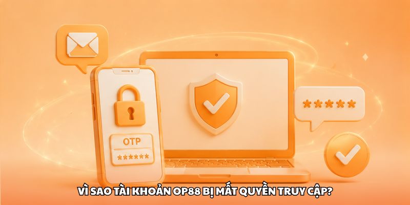 Vì sao tài khoản OP88 bị mất quyền truy cập?